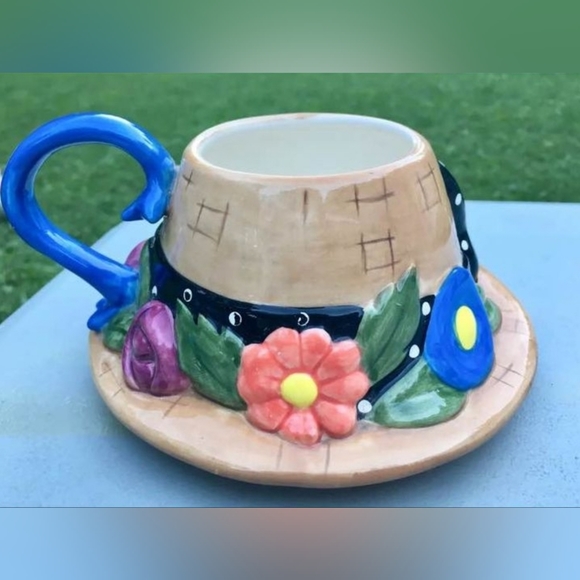 Vintage #MeInk 1995 #strawhat #mug - Picture 2 of 5